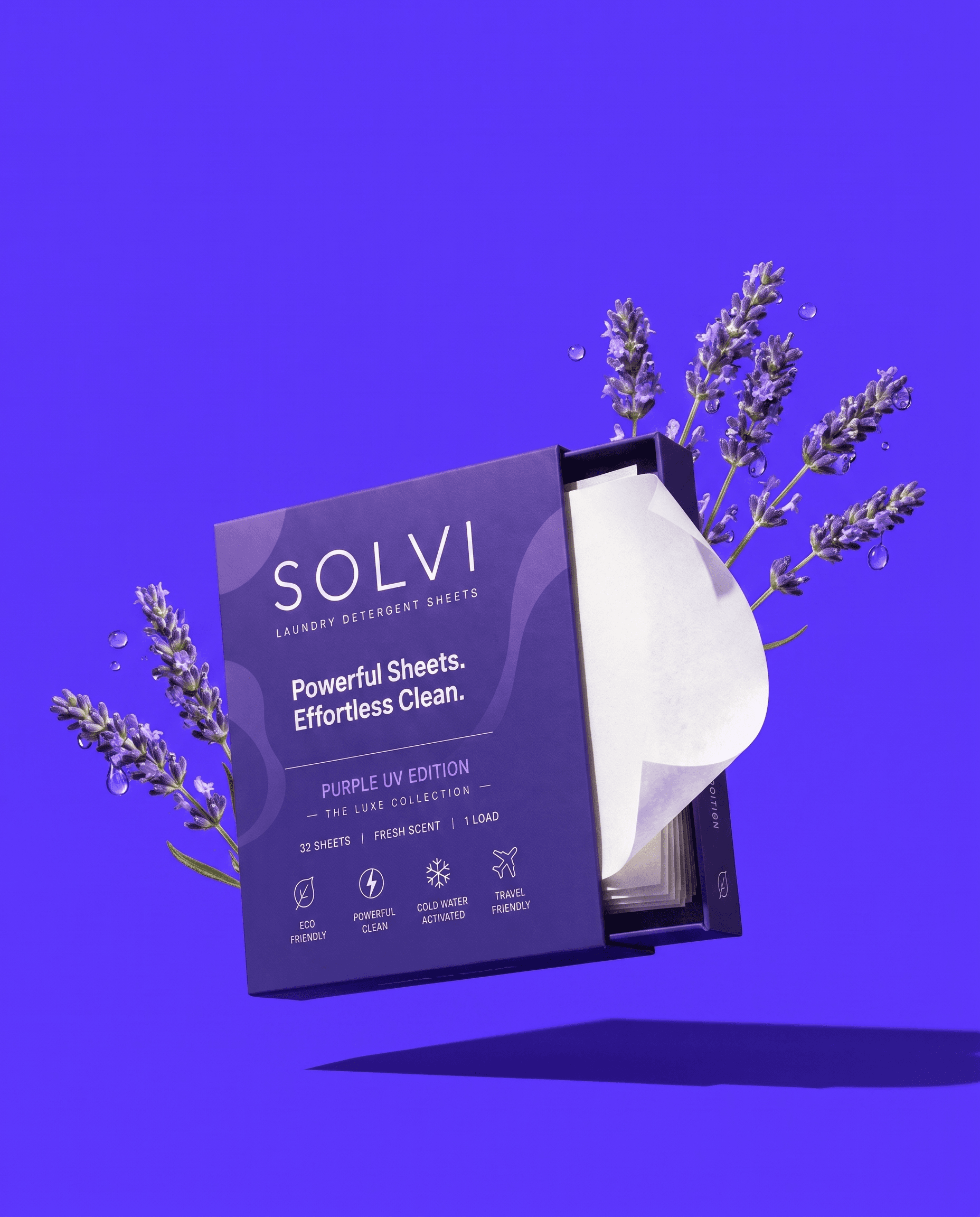 SOLVI Purple UV Lavender edition
